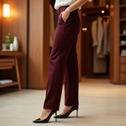 Luxe Satin Elegance Trousers