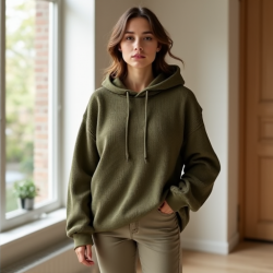 CozyWaffle Luxe Hoodie