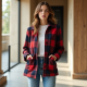 Chic Checkered Shacket