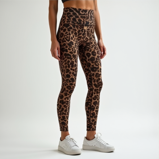Wild Elegance Animal Print Leggings
