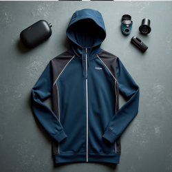 LuxeReflect Women's Sports Hoodie