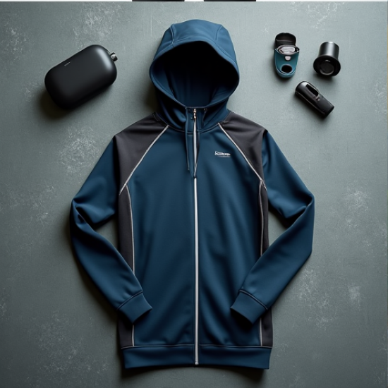 LuxeReflect Women's Sports Hoodie