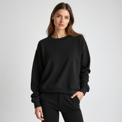 Cozy Luxe Drop Shoulder Sweatshirt
