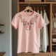 Floral Elegance Applique Tee