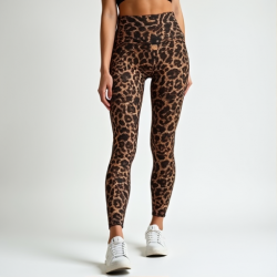 Wild Elegance Animal Print Leggings