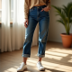 ChicEase Relaxed Fit Boyfriend Jeans