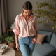 Elysian Breeze Tunic Blouse