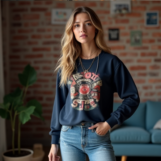 Rock Your Style Graphic Sweatshirt