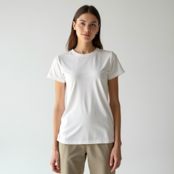Chic Gathered Side Tee