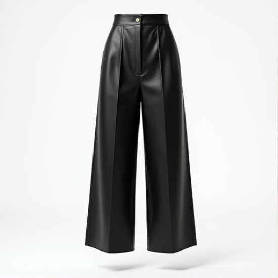 ChicFlex Faux Leather Culottes