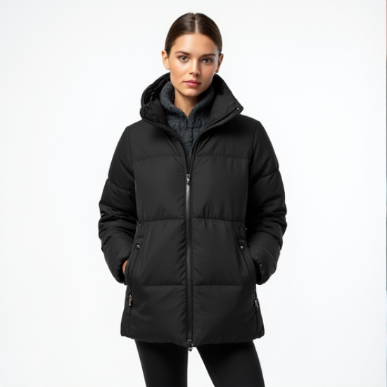 Arctic Breeze Women's Quilted Puffer Jacket