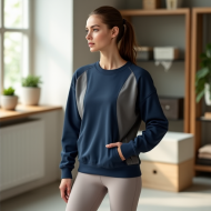 Active Comfort Panel Sweatshirt