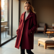 Urban Elegance Women's Cocoon Coat