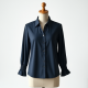 Chic Elegance Smocked Cuff Blouse
