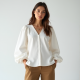 Elegance in Bloom Balloon Sleeve Top