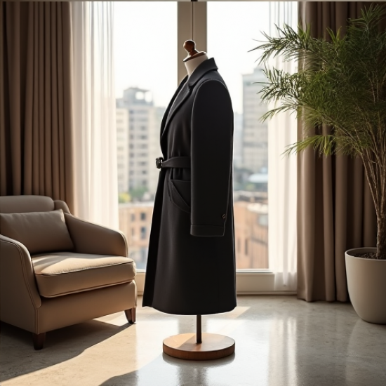 Elysian Luxe Women's Cashmere Blend Overcoat
