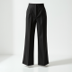 Elegance in Brocade: Cropped Trousers