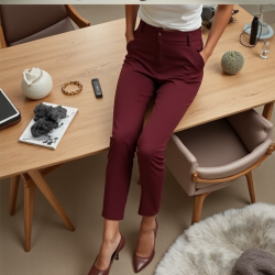 ChicFit Petite Ankle Pants