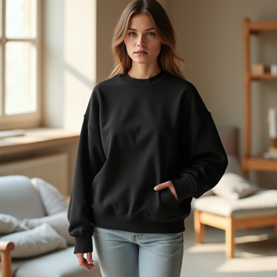 Urban Chic Minimalist Sweatshirt