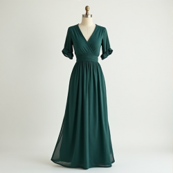 Elysian Elegance Empire Maxi Dress