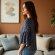 Boho Chic Tassel Blouse