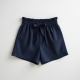 Chic Summer Breeze Tie-Front Paperbag Shorts
