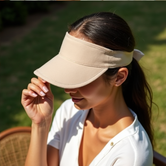 Voyage Luxe Roll-Up Visor