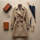 Elysian Elegance Trench Coat