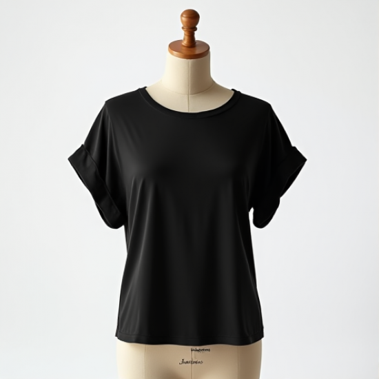 Chic Elegance Statement Sleeve Tee