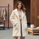 LuxeFur Cozy Teddy Coat