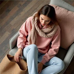 Cozy Luxe Oversized Boyfriend Hoodie
