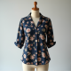 Vintage Blossom Tea Blouse