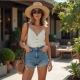 Chic & Comfy High-Waisted Jean Shorts