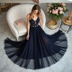 Celestial Charm Embellished Tulle Dress
