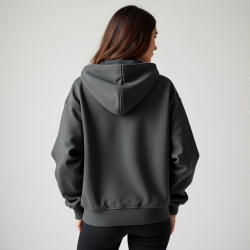 Urban Chic Asymmetric Zip Hoodie