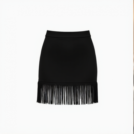 Fringe Chic Mini Skirt