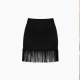 Fringe Chic Mini Skirt