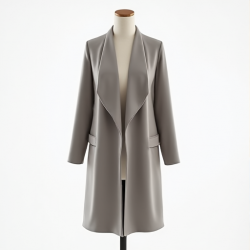 Elegance Flow Waterfall Cardigan Coat