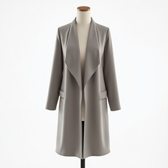 Elegance Flow Waterfall Cardigan Coat