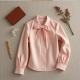 Elegance in Bloom Pussy Bow Blouse