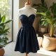 Elysian Elegance Strapless Bandeau Dress