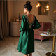 Elysian Elegance Brocade Evening Coat