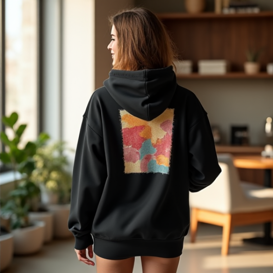 Chic Vibe Graphic Hoodie