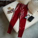 LuxeShine Women's Vinyl Trousers