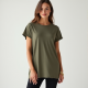 Elysian Elegance Longline Tunic Tee