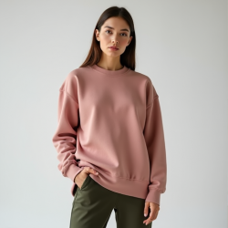 CozyChic Boxy Crew Sweatshirt