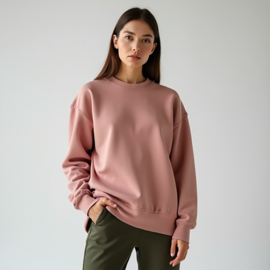 CozyChic Boxy Crew Sweatshirt