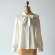 Elegance in Bloom Pussy Bow Blouse