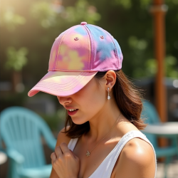 Elysian Vibe Tie-Dye Baseball Cap