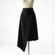 Elysian Asymmetric Wrap Skirt